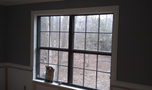 dining room window molding